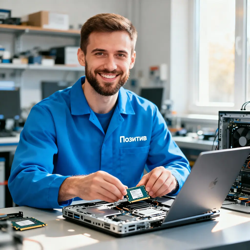 заменить HDD на SSD на ноутбуке в Оренбурге