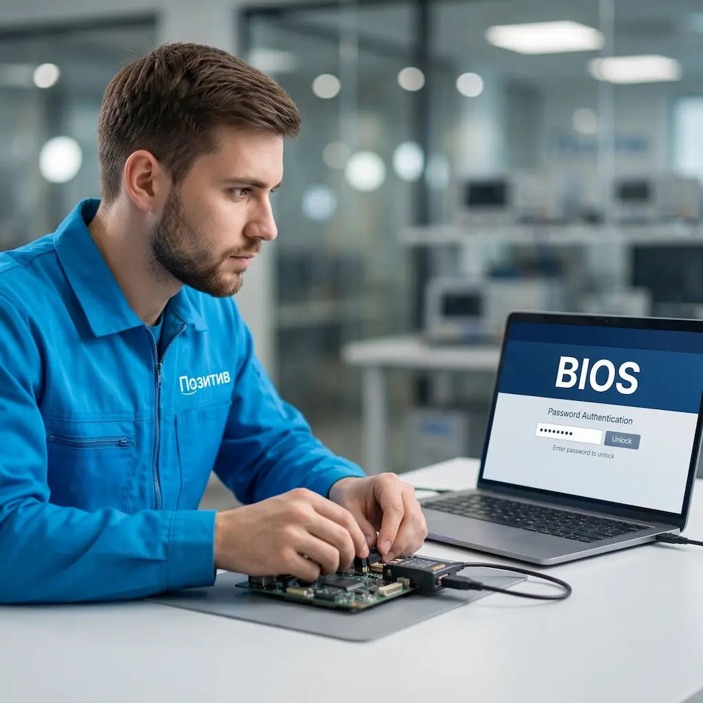 Снятие пароля BIOS ноутбука в Оренбурге