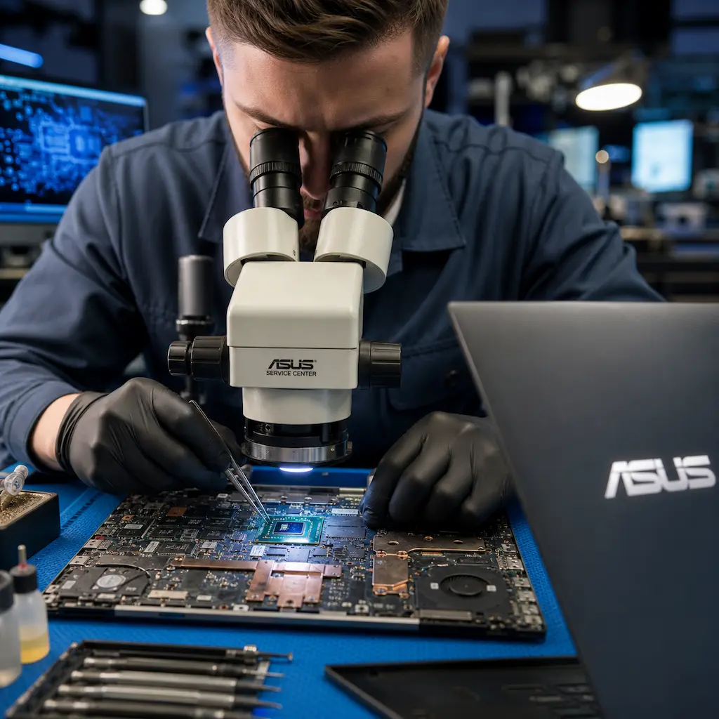 Замена видеокарты ноутбука Asus в Оренбурге