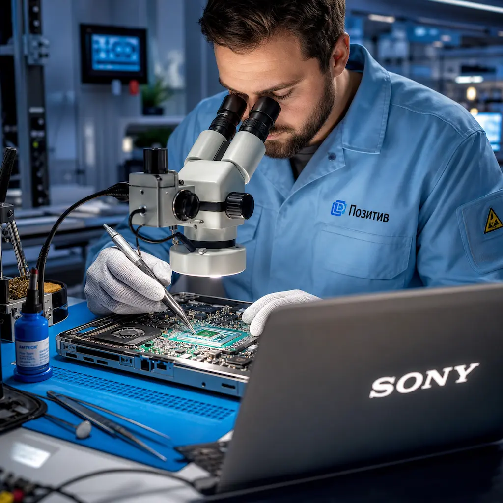 Замена видеокарты ноутбука Sony в Оренбурге