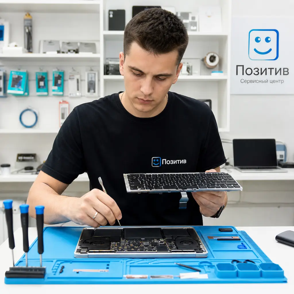 заменить клавиатуру на Apple Macbook в Оренбурге