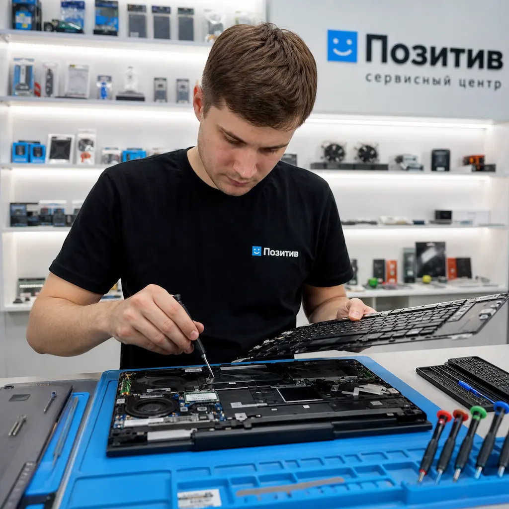 заменить клавиатуру на ноутбуке Samsung в Оренбурге
