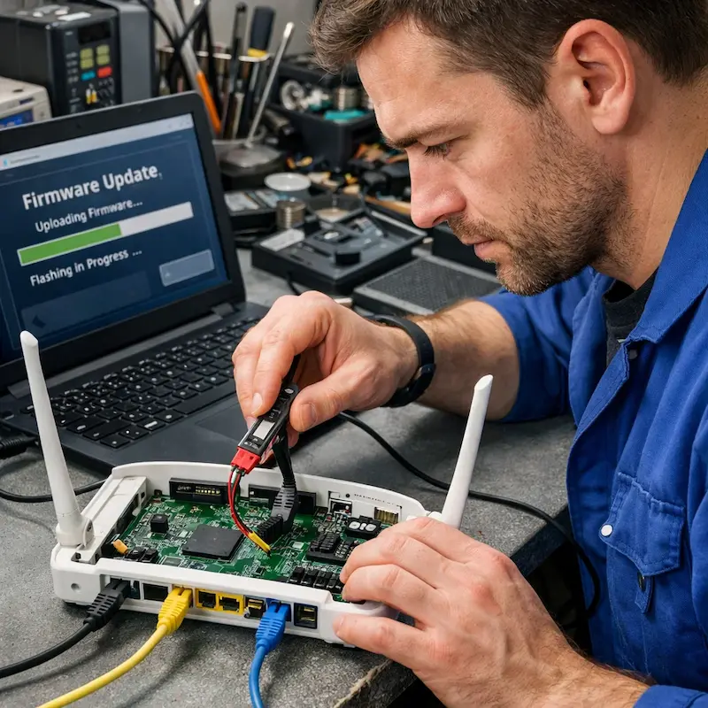 Обновление прошивки роутера в Оренбурге