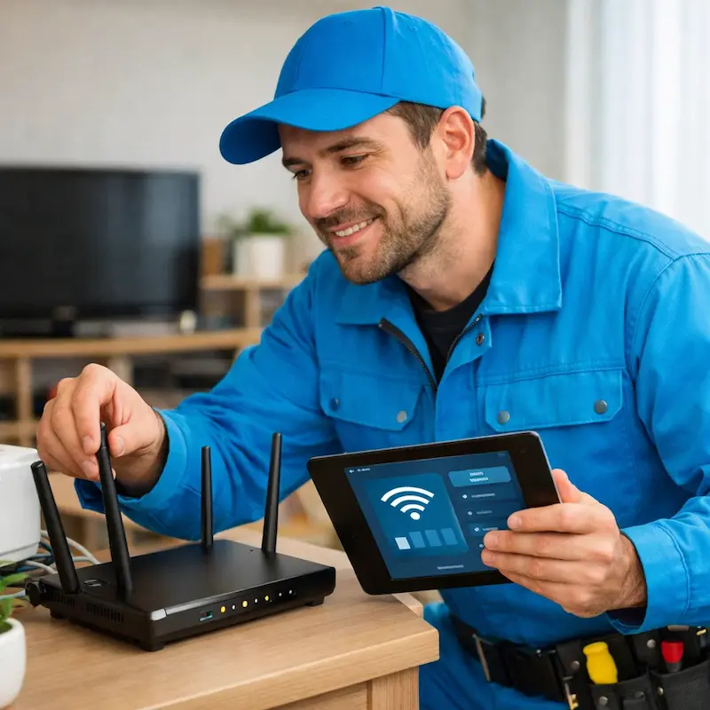 Настройка Wi-Fi для квартиры, дома и офиса в Оренбурге