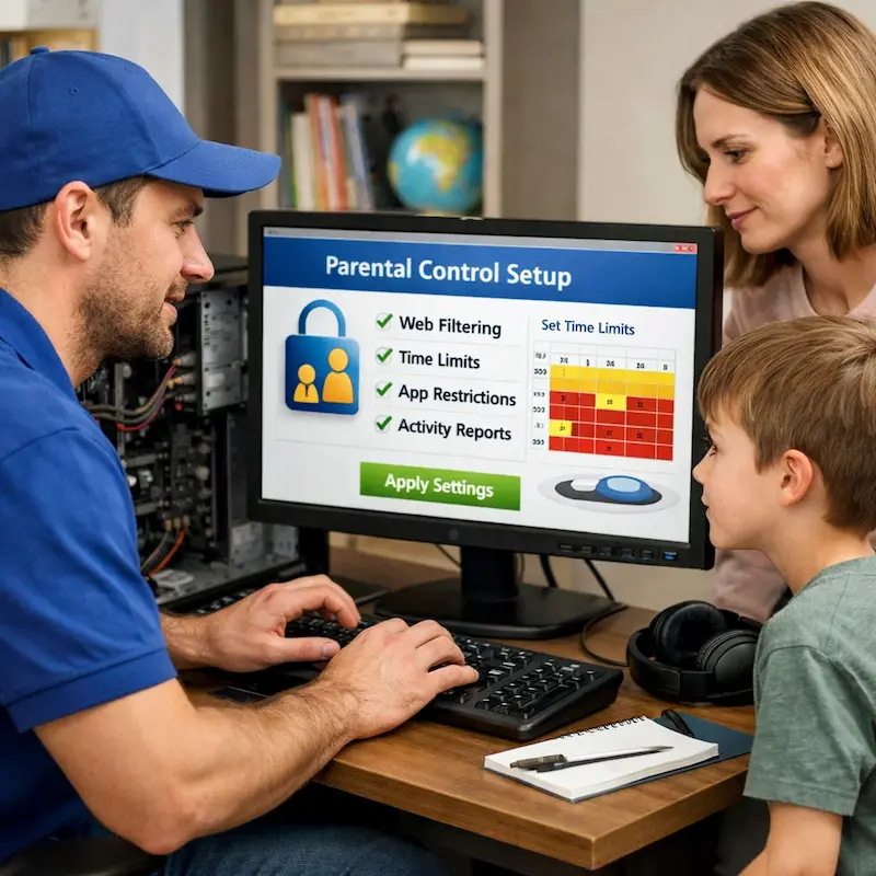 установка родительского контроля в Оренбурге