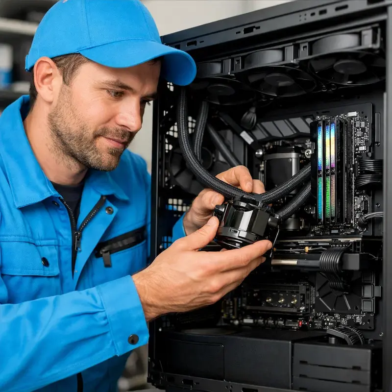 Установка СЖО на ПК в Оренбурге