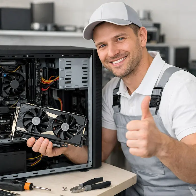 Замена видеокарты ПК в Оренбурге