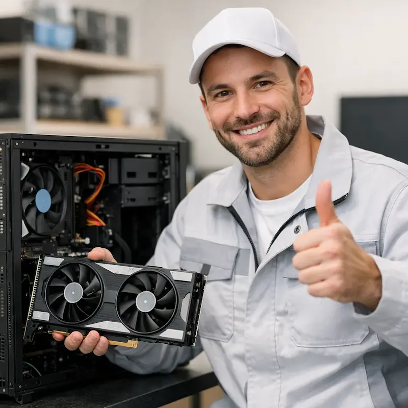 установка видеокарты на ПК в Оренбурге